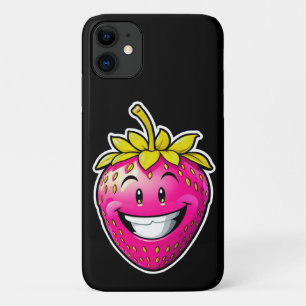 Pink Strawberry Case-Mate iPhone Case