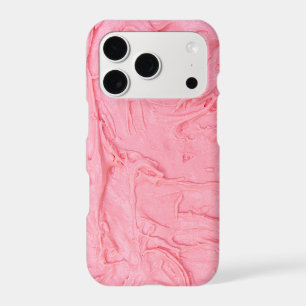Pink Strawberry Ice Cream Texture