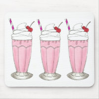 Pink Strawberry Shake Ice Cream Milkshake Foodie