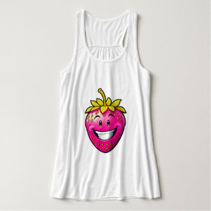 Pink Strawberry Singlet