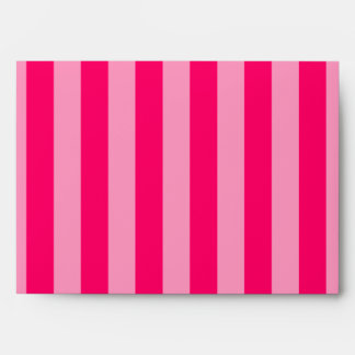 Pink Stripe Background Envelope