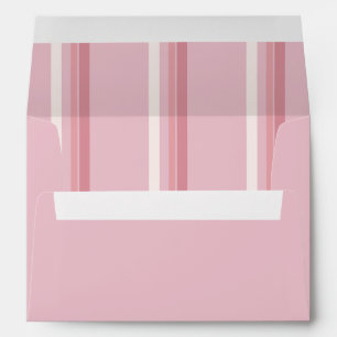 Pink Stripe Envelope