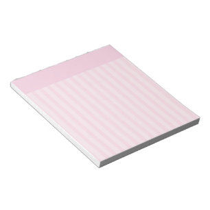 Pink Stripes 1 Notepad
