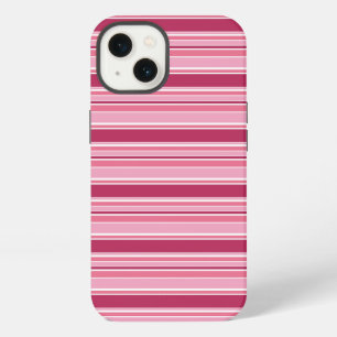 Pink stripes Case-Mate iPhone case