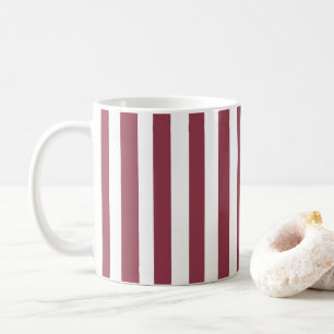 Pink Stripes Coffee Mug