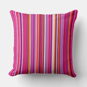 Pink Stripes Cushion