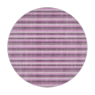 Pink stripes cutting board