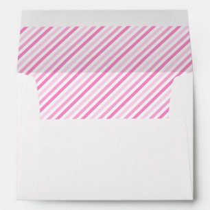 Pink Stripes - Envelope