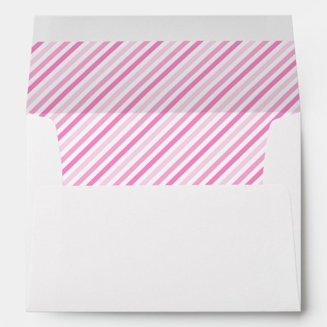Pink Stripes - Envelope (Back (Bottom))