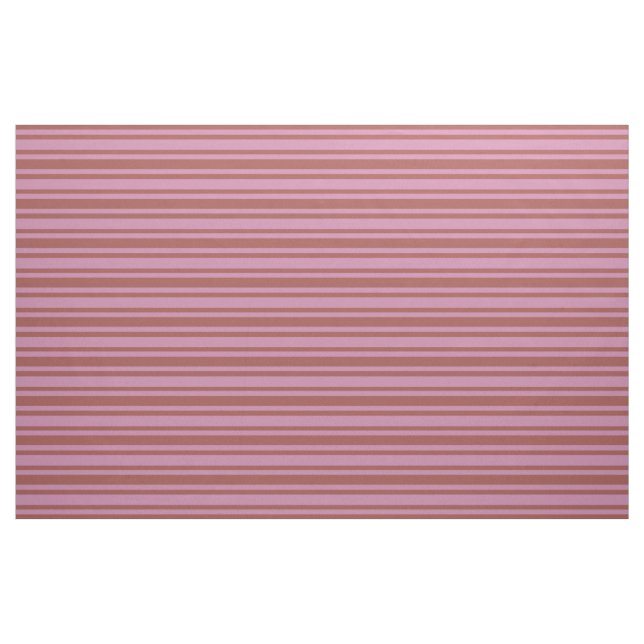 Pink Stripes Pattern customisable fabric (Yard)
