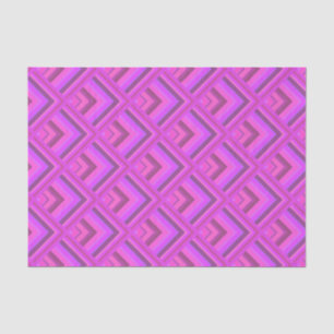 Pink stripes scale pattern tissue paper