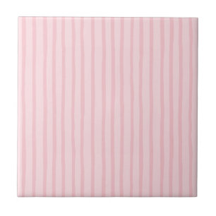 Pink Stripes Tile