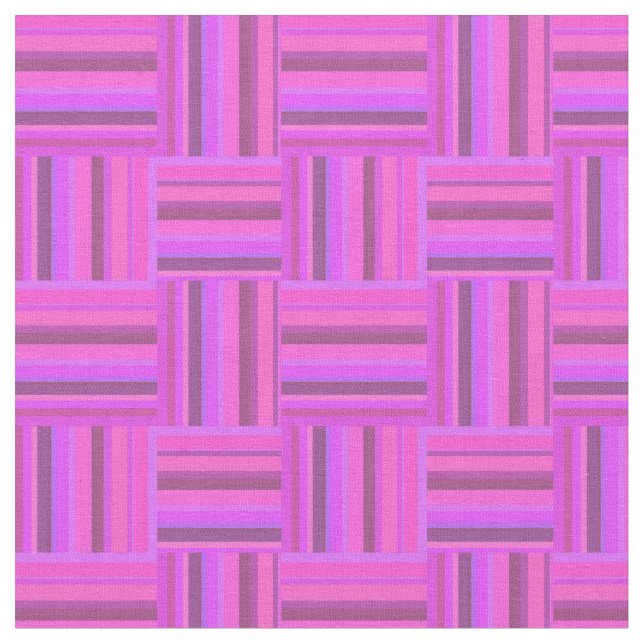 Pink stripes weave pattern fabric (Close Up)