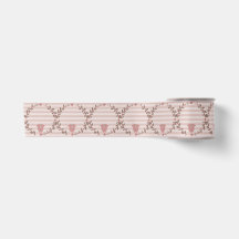 Pink Stripes Wreath Baby Shower
