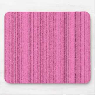 Pink Strips Mouse Pad