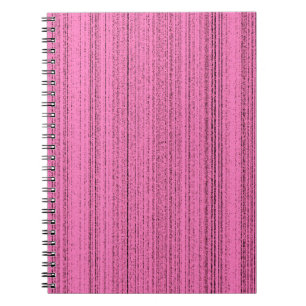 Pink Strips Notebook