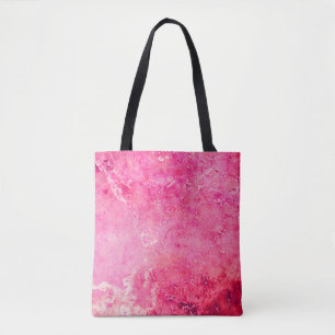 Pink Structures made in manual on a paper paintsba Tote Bag