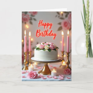Pink Sugar Birthday Card
