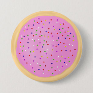 Pink Sugar Cookie 7.5 Cm Round Badge
