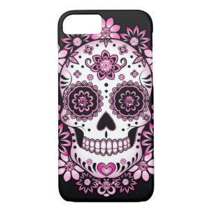 Pink Sugar Skull Case-Mate iPhone Case