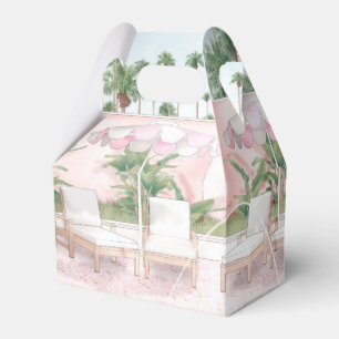 Pink Summertime Glam Pool Party Favour Box