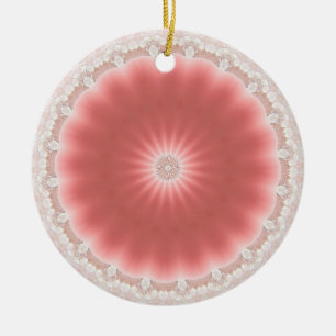 Pink Sun Ornament