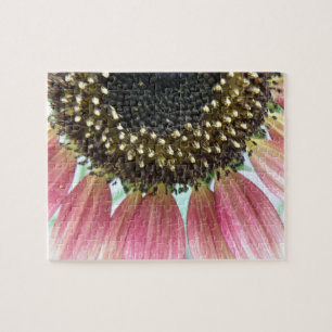 Pink Sunflower Puzzle