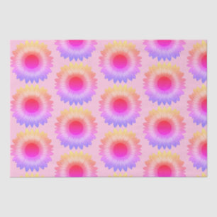 Pink Sunflower Tissue Paper