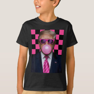 Pink Sungles Trump Bubble Gum Shirt Vote President