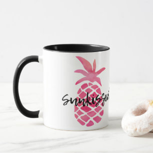 Pink Sunkissed Pineapple Mug