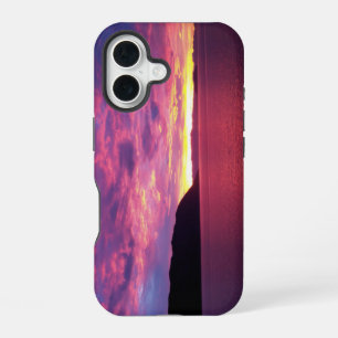 Pink Sunrise at Sea Photo iPhone 16 Case