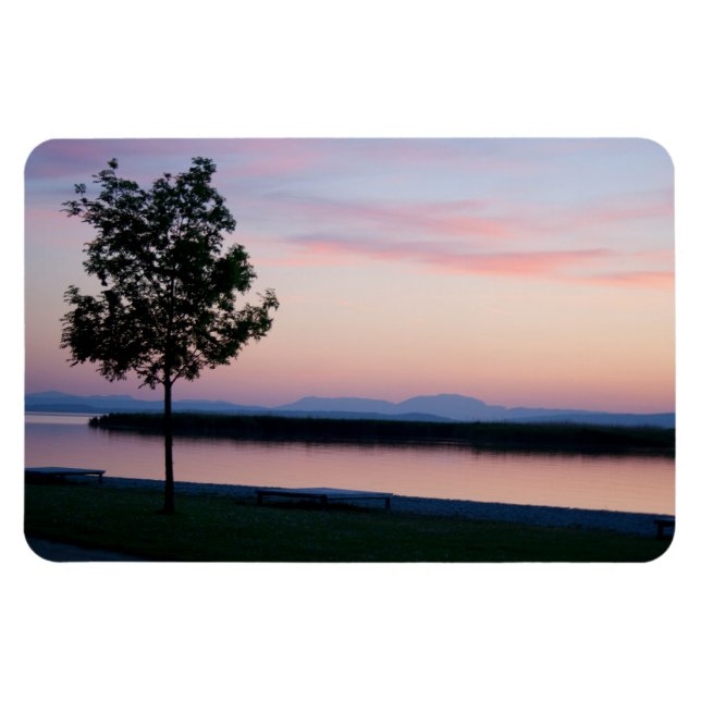 Pink Sunset Magnet (Horizontal)