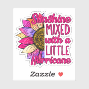 Pink "Sunshine Mixed with a Little Hurricane"