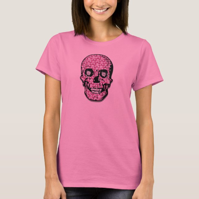 Pink "Surrender the Fluty" Pirate T-Shirt (Front)