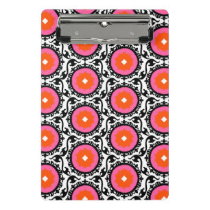 Pink Suzani Pattern Mini Clipboard
