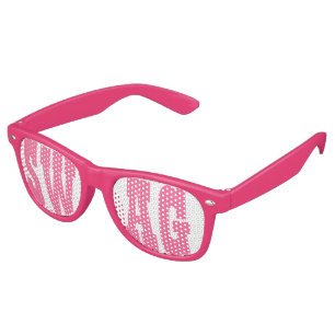 Pink Swag Party Glasses