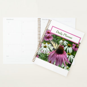 Pink Swallowtail Butterfly Daily Planner