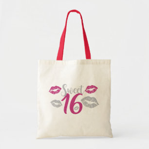 PINK Sweet 16 Tote Bags