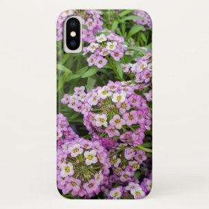 pink sweet alyssum Case-Mate iPhone case