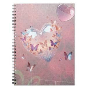 Pink Sweet Dreams Spiral Photo Notebook