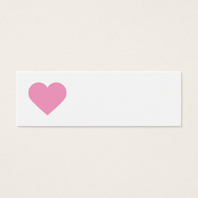 Pink Sweet Heart & Chevron Gift Tags (Front)