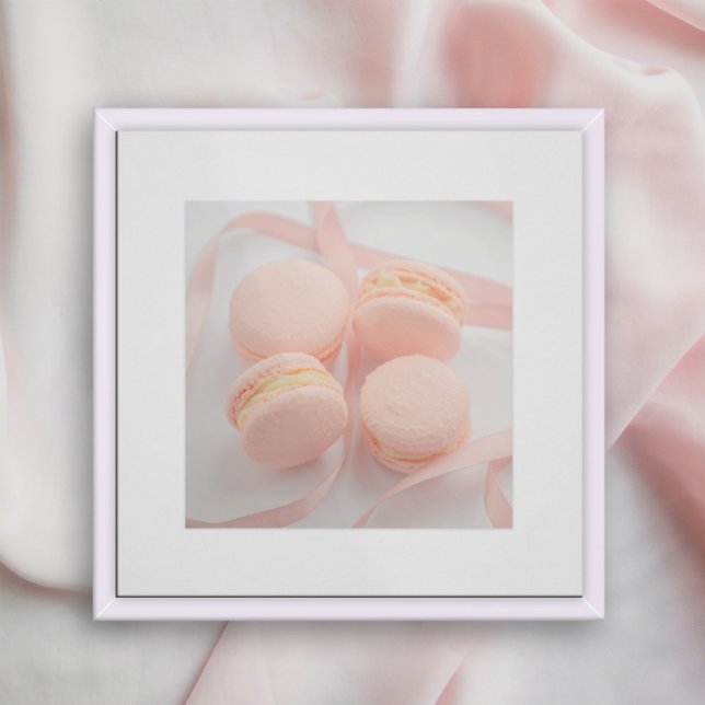 Pink Sweet Macarons kitchen poster | Macarons (Creator Uploaded)