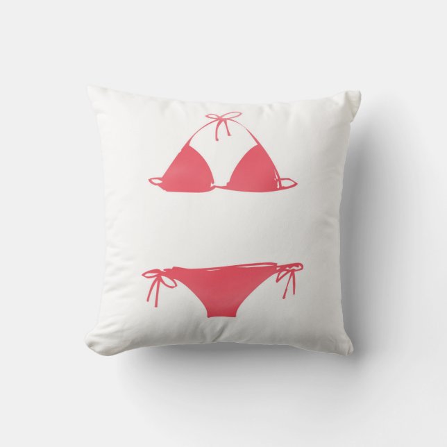 Pink Swim Suit Cushion (Front)