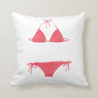 Pink Swim Suit Cushion