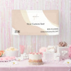 Pink Swirl Business Logo Event Display Marketing 