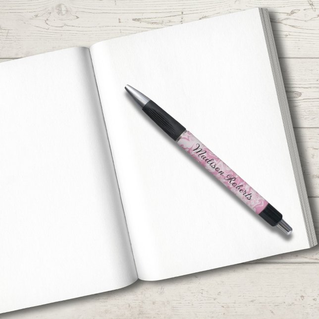 Pink Swirl Custom Name  (Creator Uploaded)