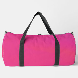 Pink Swirl Digital Print Duffle Bag