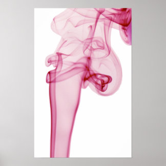 Pink Swirl Poster