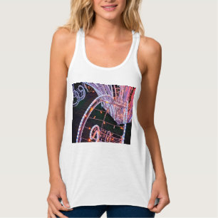 Pink swirl singlet