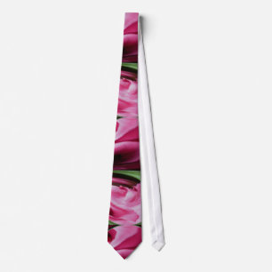 pink swirl tie